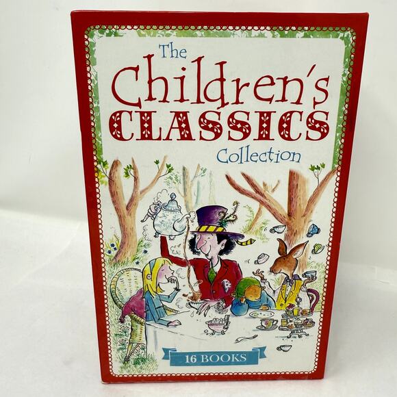 Arcturus The Children’s Classics Collection 16 Book Box Set NEW Books, Worn Box - Picture 1 of 9